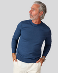 Cashmere Feel Crewneck Sweater (Royal