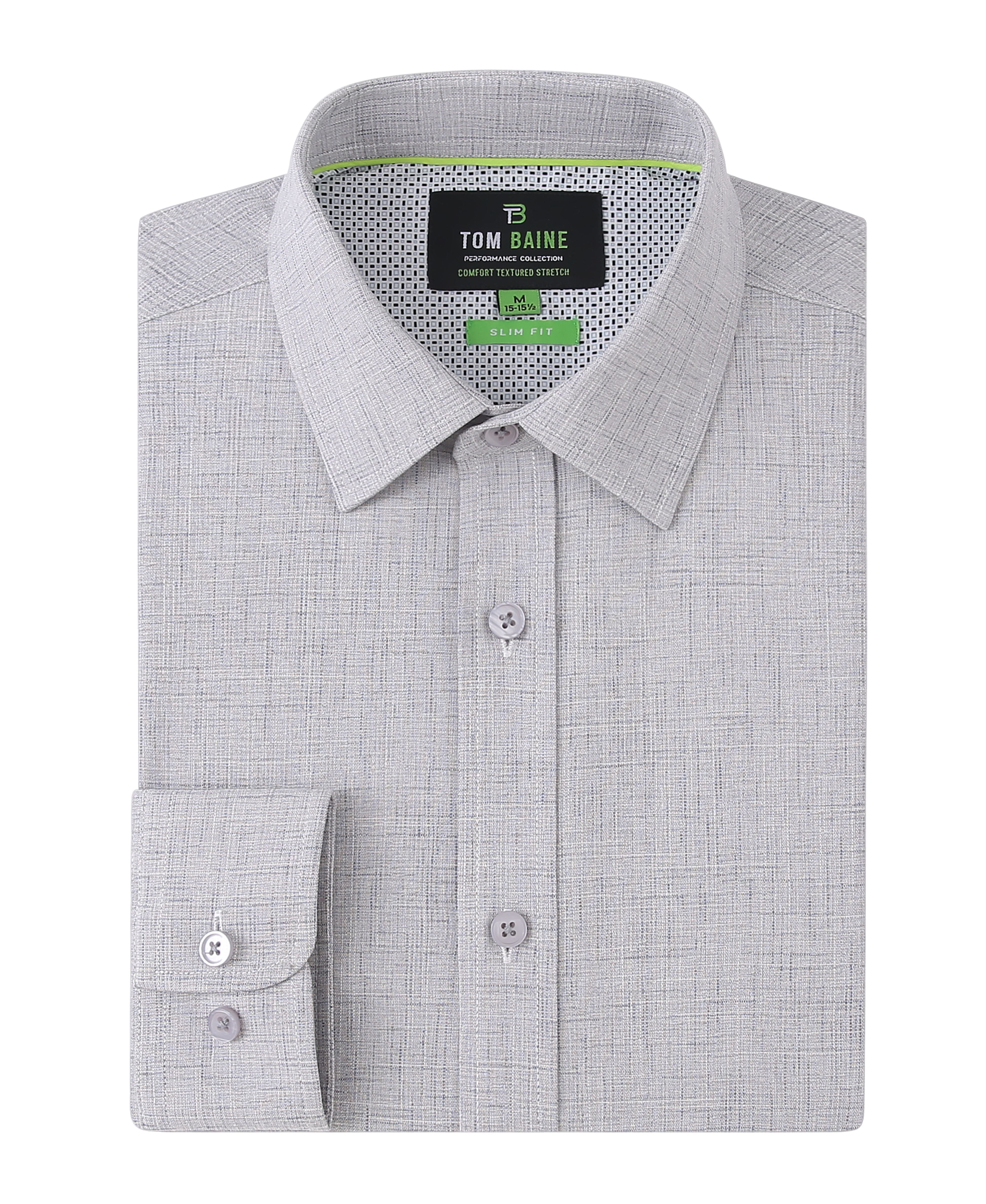 The Baine Twill Dress Shirt L