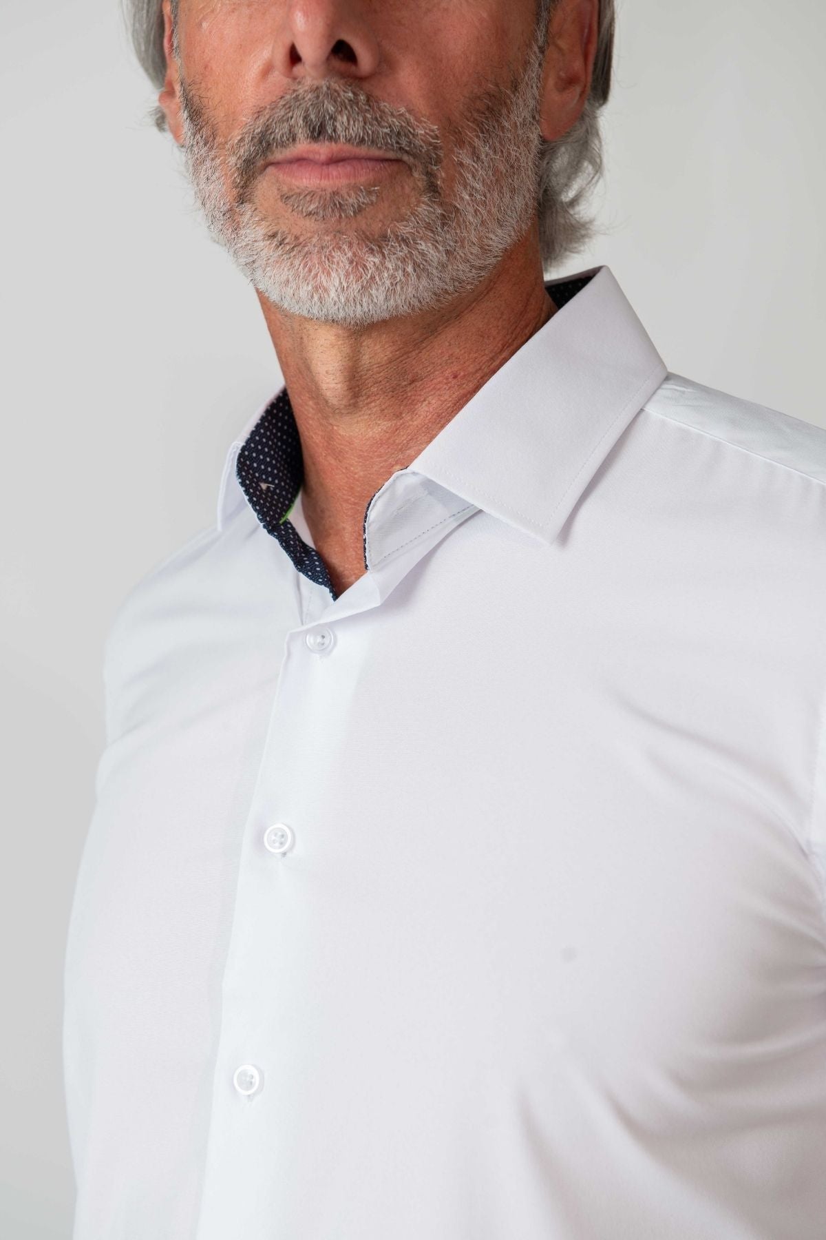 Solid Inner-Line Short Sleeve White – Tom Baine