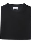 Cashmere Feel Crewneck Sweater (Black)