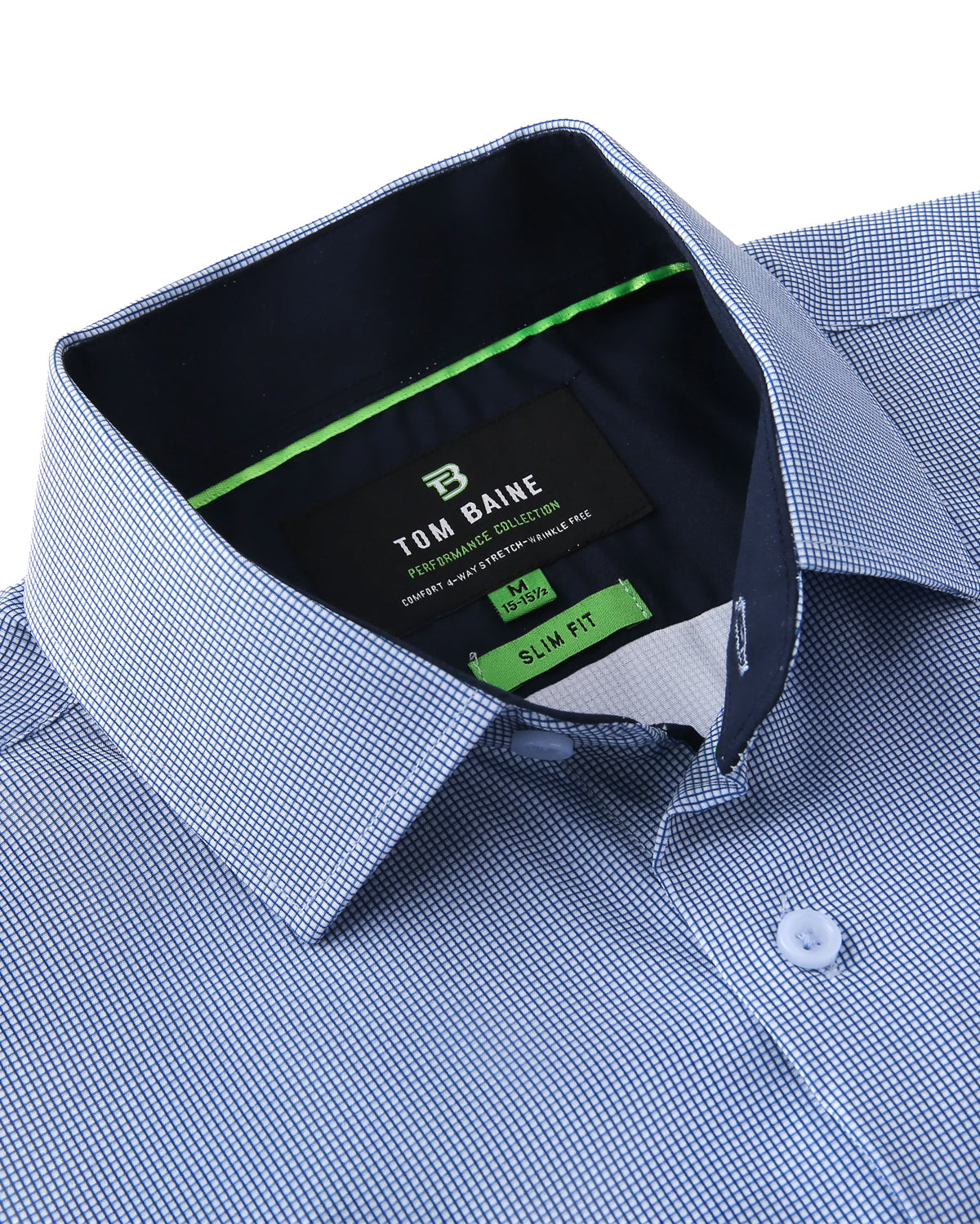 TB Mini Plaid Dress Shirt – Tom Baine