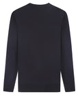 Cashmere Feel Crewneck Sweater (Navy)