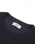 Cashmere Feel Crewneck Sweater (Navy)