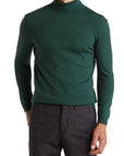 Performance Turtleneck Sweater Hunter Green