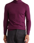 Performance Turtleneck Sweater Plum