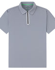 Half Zip Performance Polos (GREY)