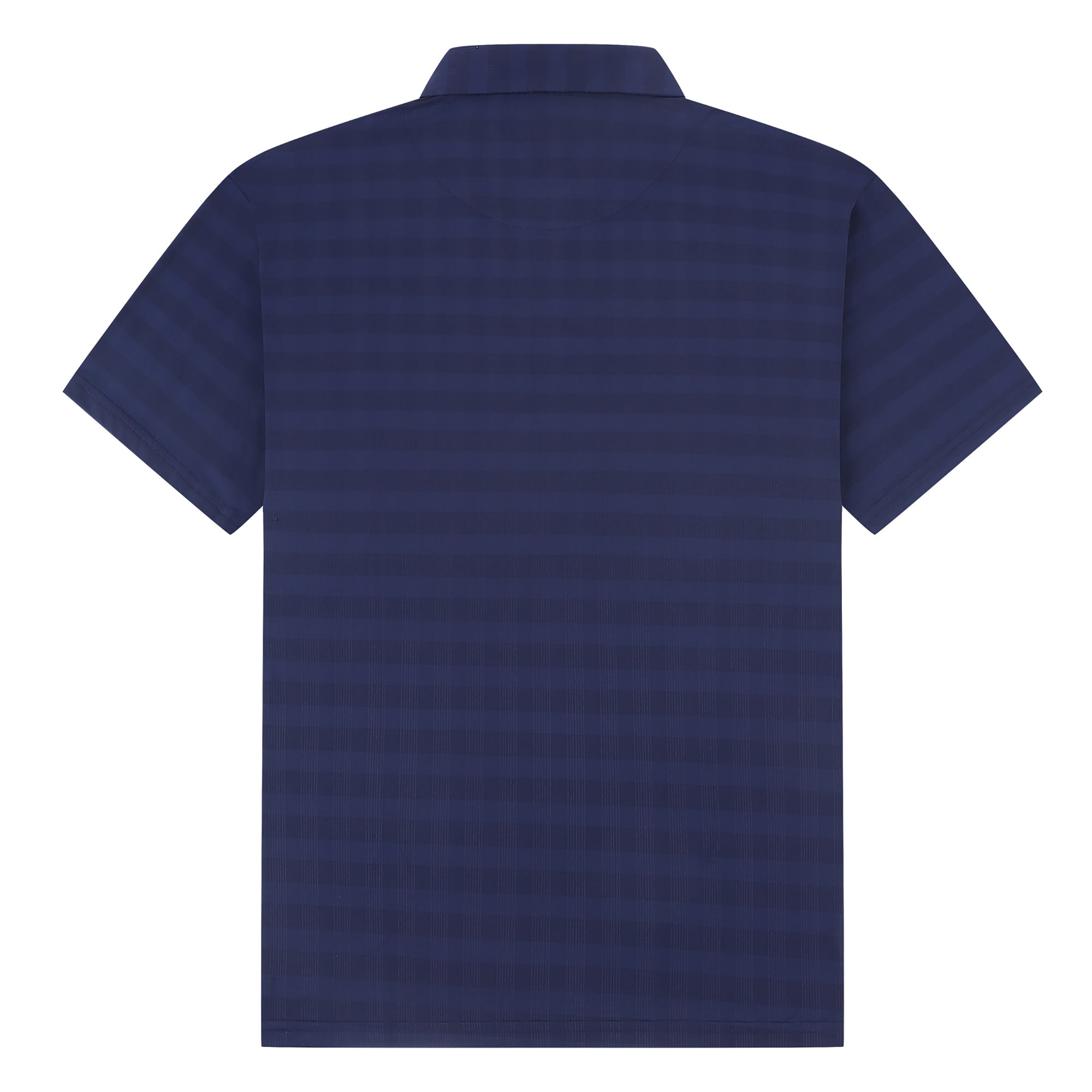 Classic Textured Performance Polo (NAVY)