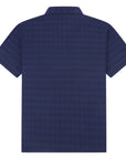 Classic Textured Performance Polo (NAVY)