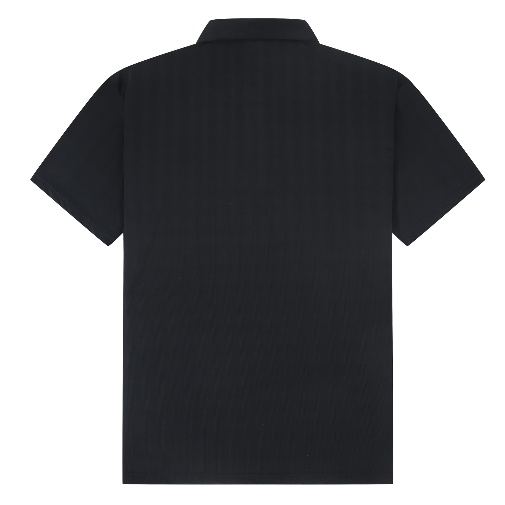 Classic Textured Performance Polo (BLACK)