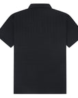 Classic Textured Performance Polo (BLACK)