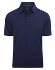 Classic Textured Performance Polo (NAVY)
