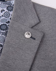 Men's Slim Fit Cotton Performance Stretch Solid Sport Coat Silver