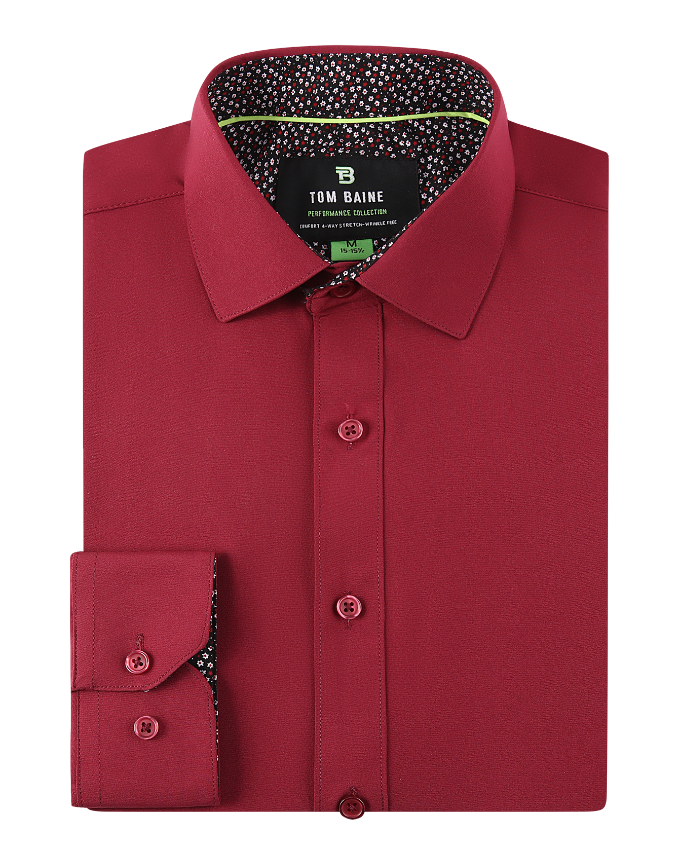 TB Inner-Line Solid Long Sleeve Shirt S
