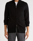Full Zip Cashmere Feel Sweater