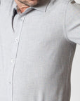 The Baine Twill Dress Shirt (Heather)