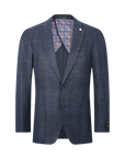 Modern Vintage Collection Sport Coat  Navy Plaid