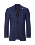 Modern Vintage Collection Sport Coat PLAID-BLUE TBK504