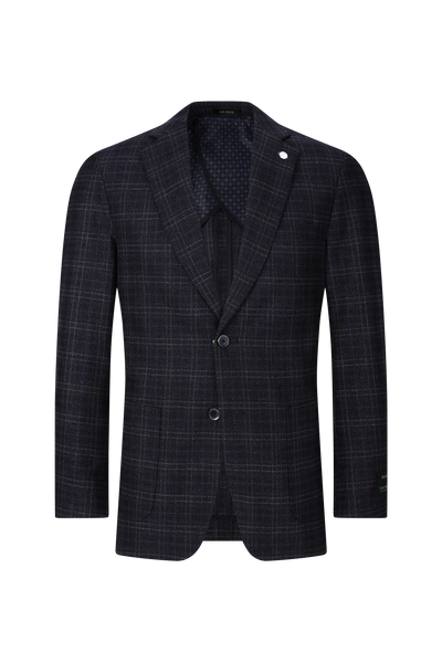 Modern Vintage Collection Sport Coat PLAID CHARCOAL TB259 – Tom Baine