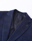 Modern Vintage Collection Sport Coat PLAID-BLUE TBK504